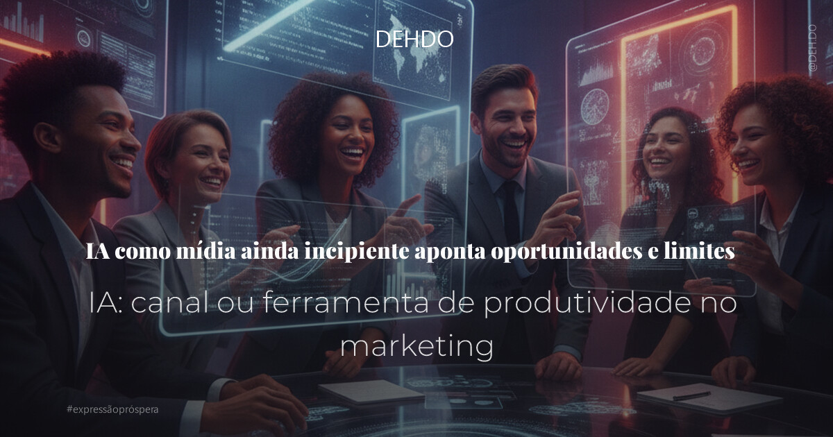 IA como mídia ainda incipiente aponta oportunidades e limites