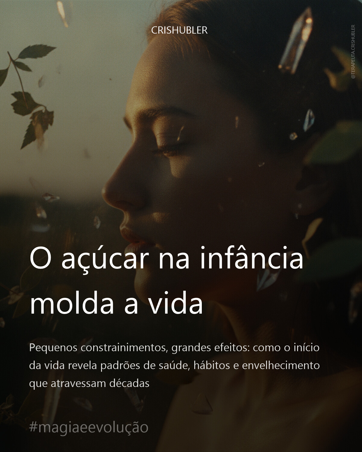 O açúcar na infância molda a vida