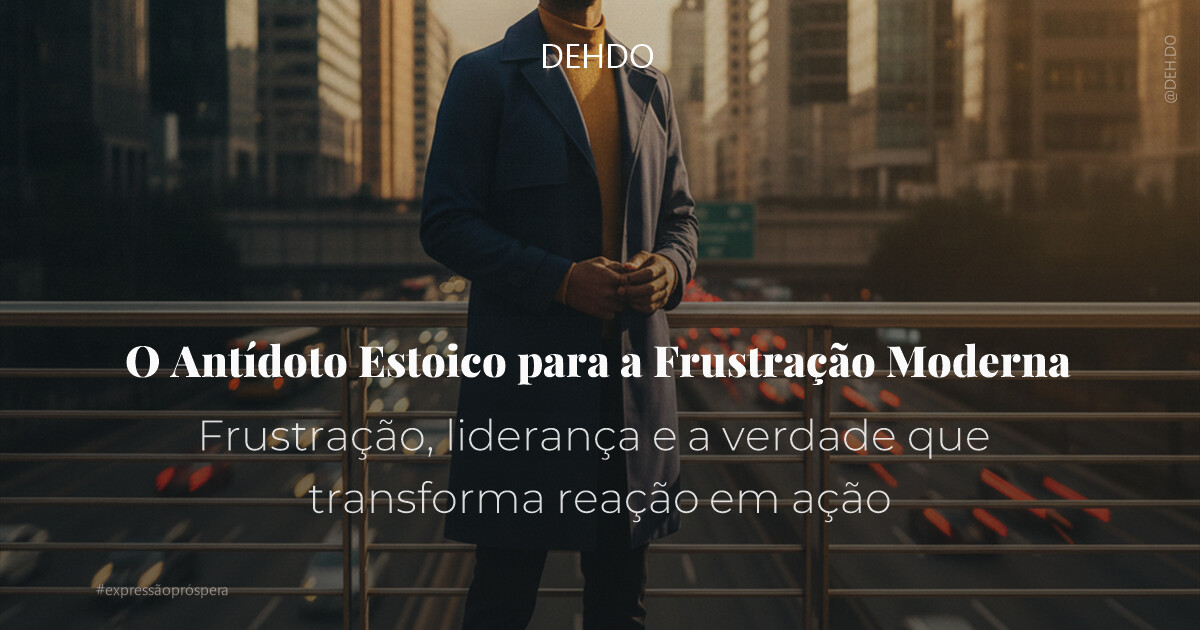 O Antídoto Estoico para a Frustração Moderna