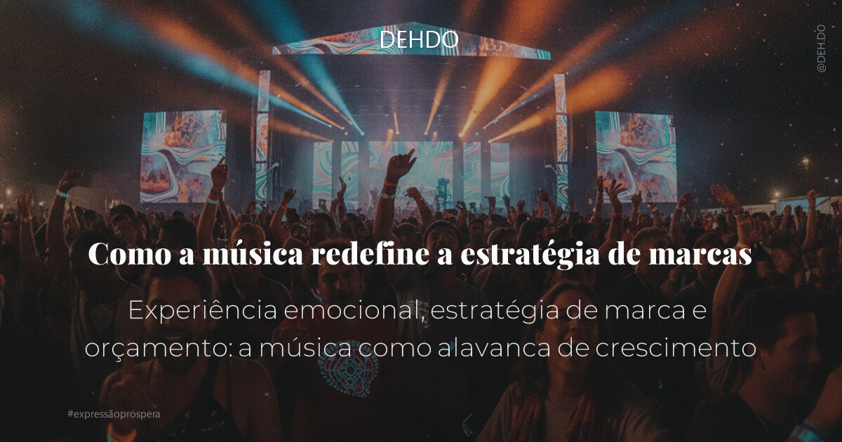 Como a música redefine a estratégia de marcas