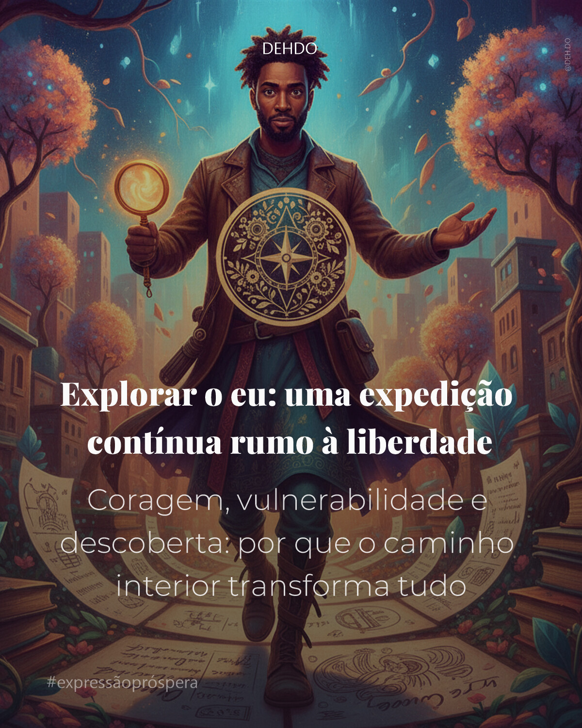 Explorar o eu: uma expedição contínua rumo à liberdade
