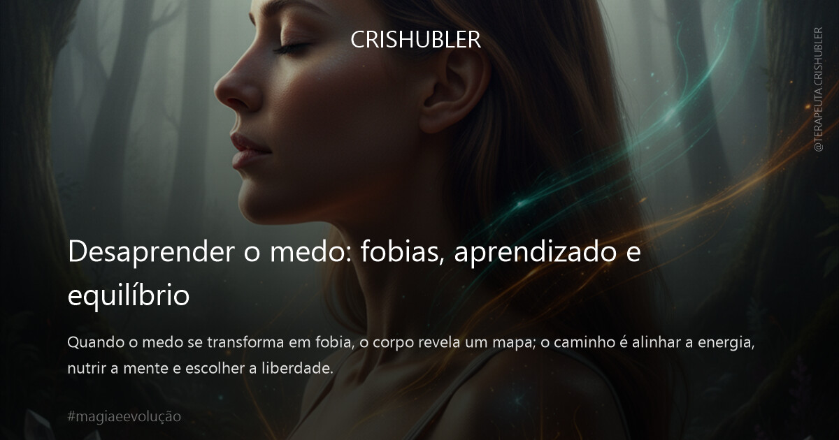 Desaprender o medo: fobias, aprendizado e equilíbrio