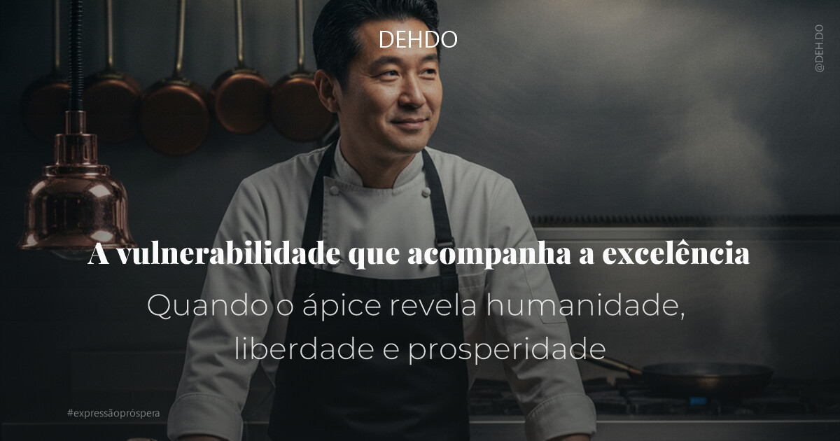 A vulnerabilidade que acompanha a excelência