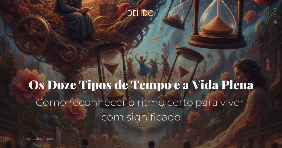 Os Doze Tipos de Tempo e a Vida Plena