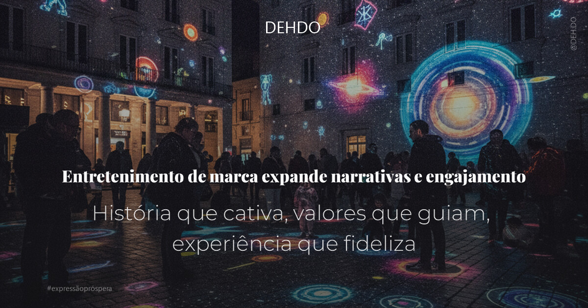 Entretenimento de marca expande narrativas e engajamento