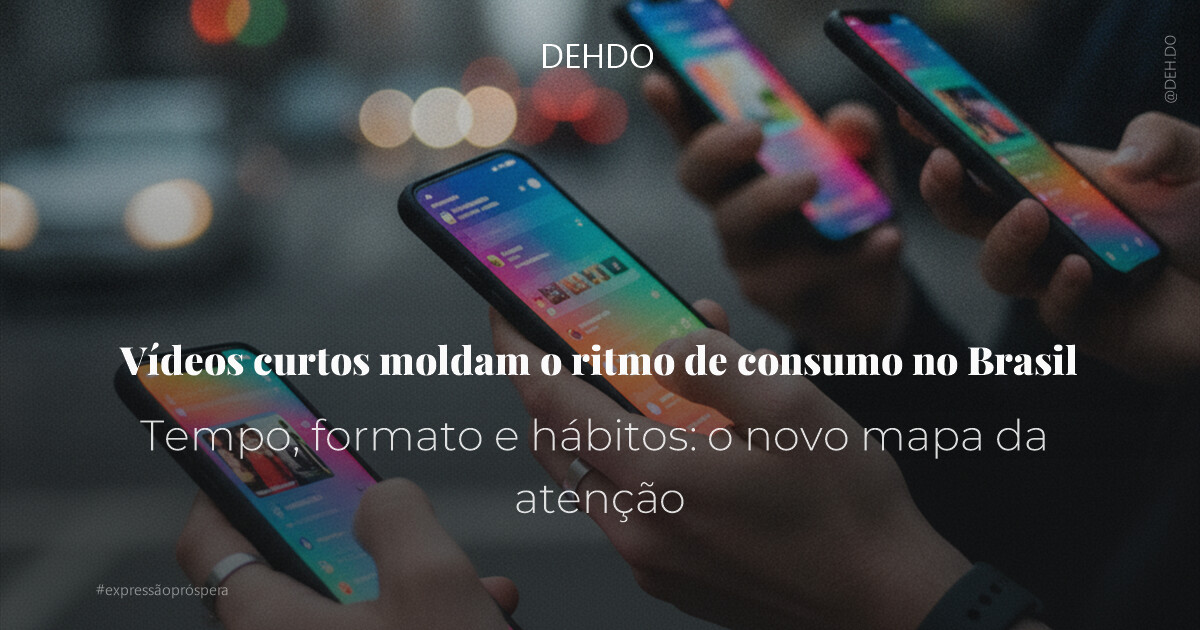 Vídeos curtos moldam o ritmo de consumo no Brasil