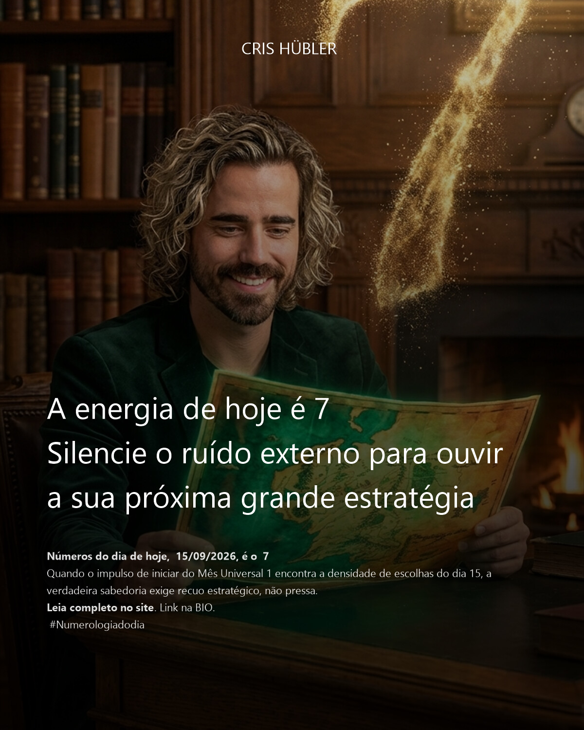 A energia de hoje é 7
Silencie o ruído externo para ouvir a sua próxima grande estratégia