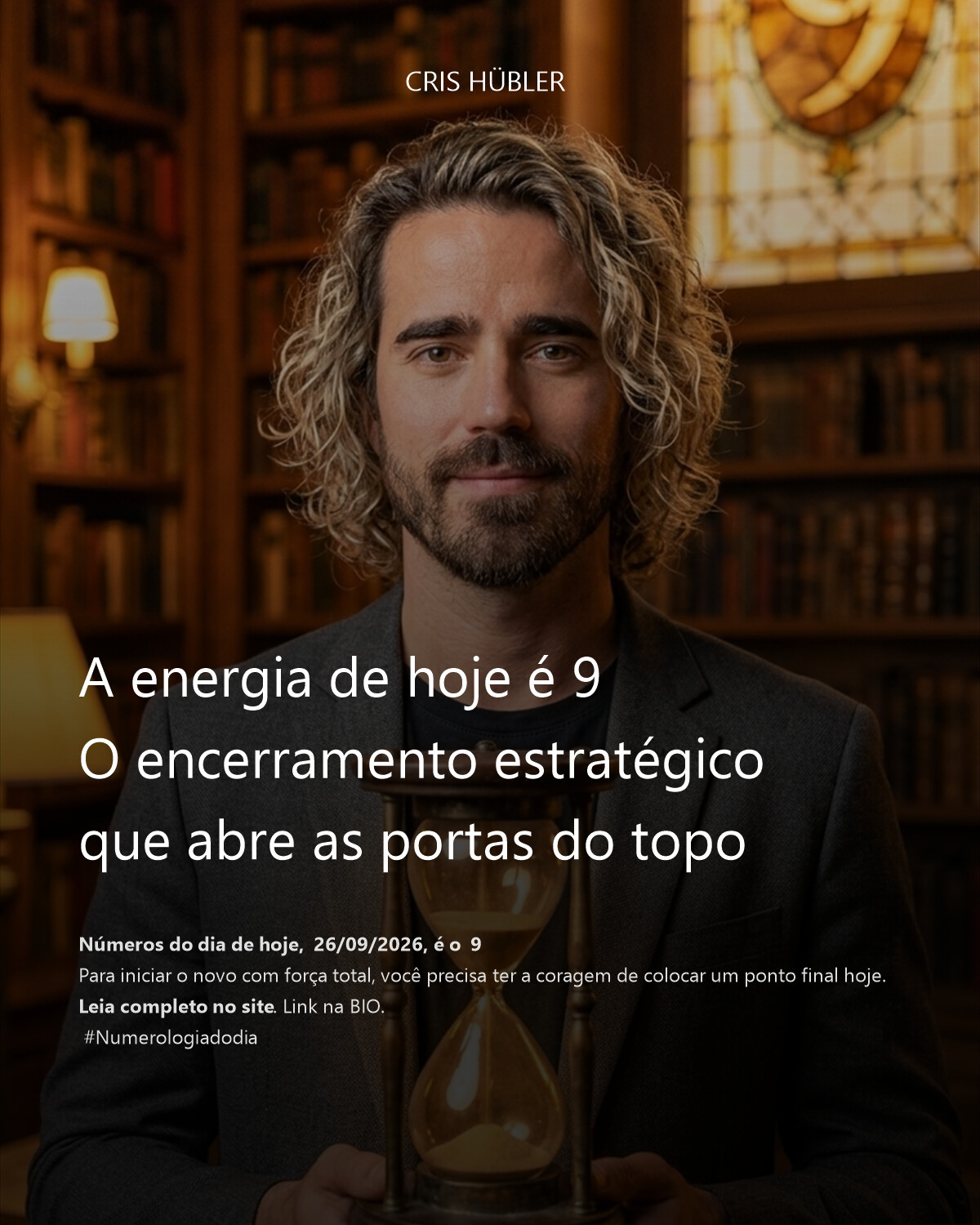 A energia de hoje é 9
O encerramento estratégico que abre as portas do topo