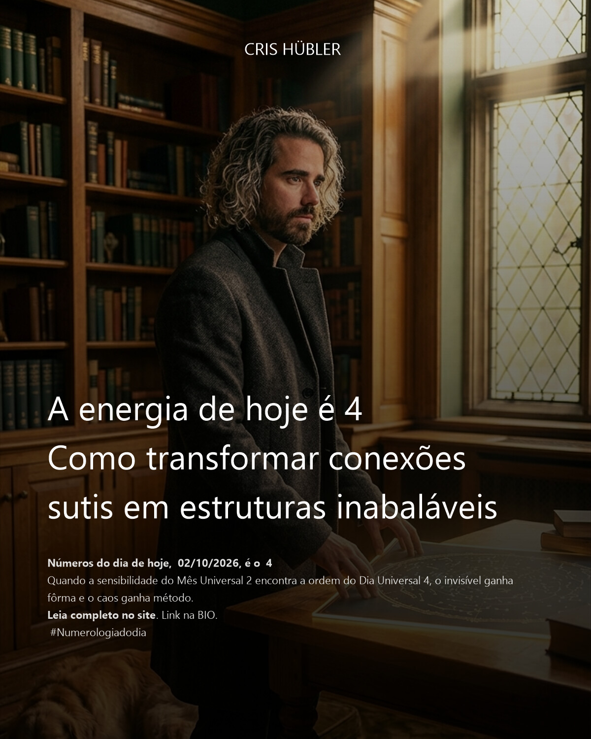 A energia de hoje é 4
Como transformar conexões sutis em estruturas inabaláveis