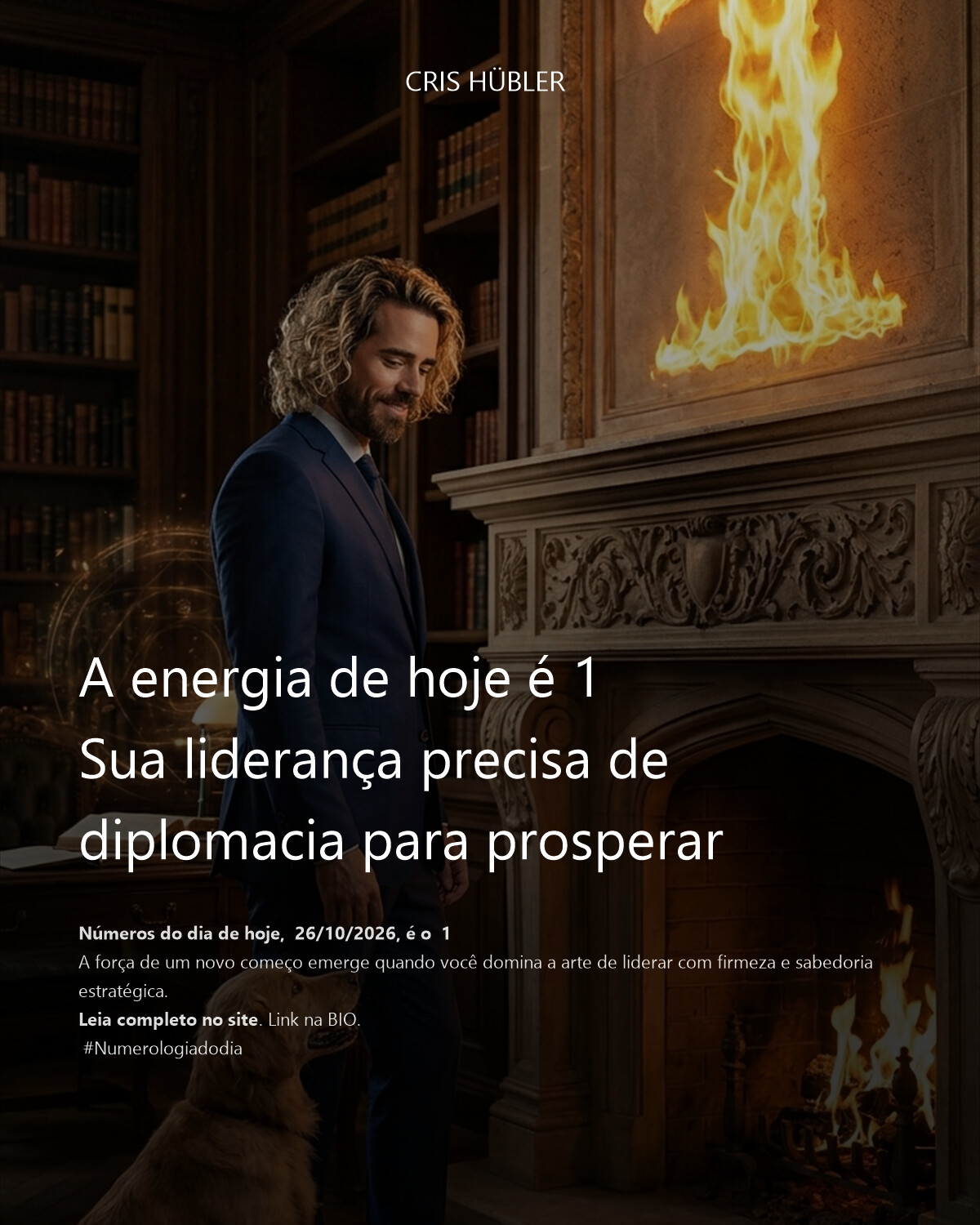 A energia de hoje é 1
Sua liderança precisa de diplomacia para prosperar