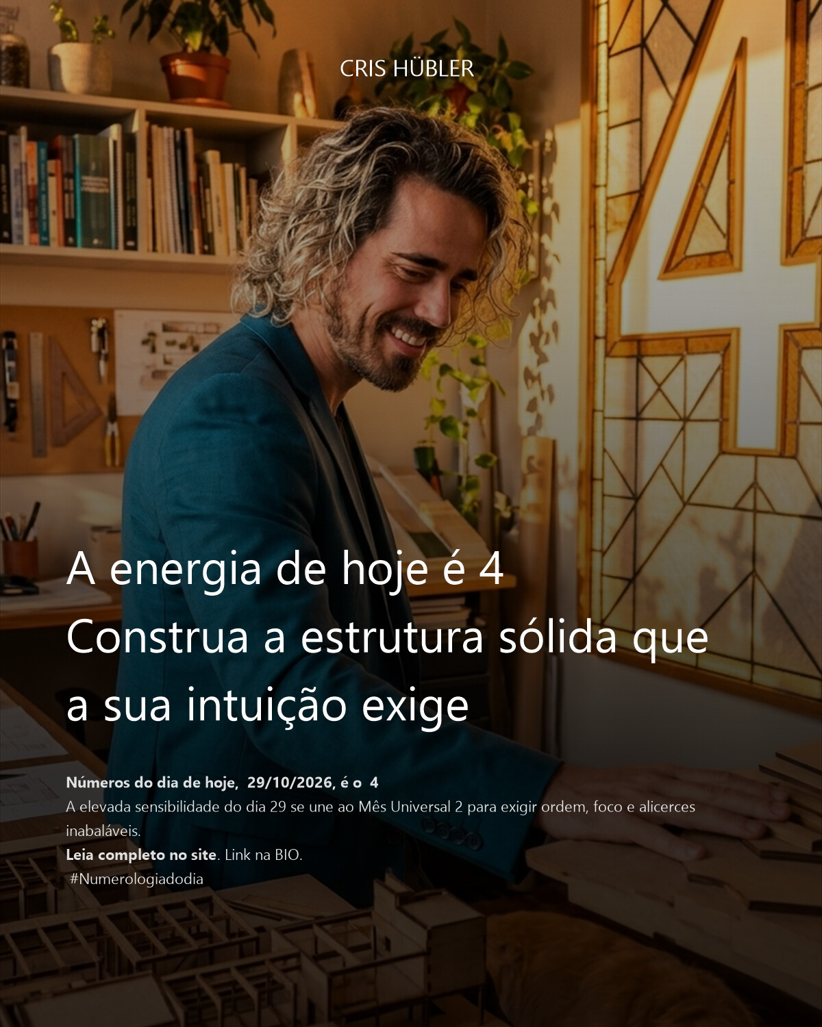 A energia de hoje é 4
Construa a estrutura sólida que a sua intuição exige