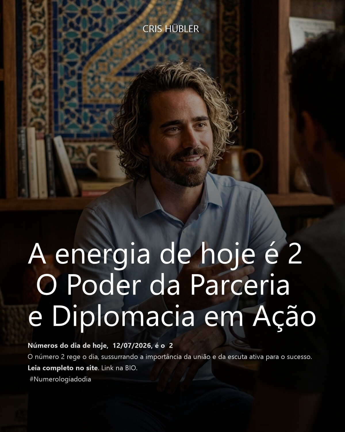 A energia de hoje é 2 
 O Poder da Parceria e Diplomacia em Ação