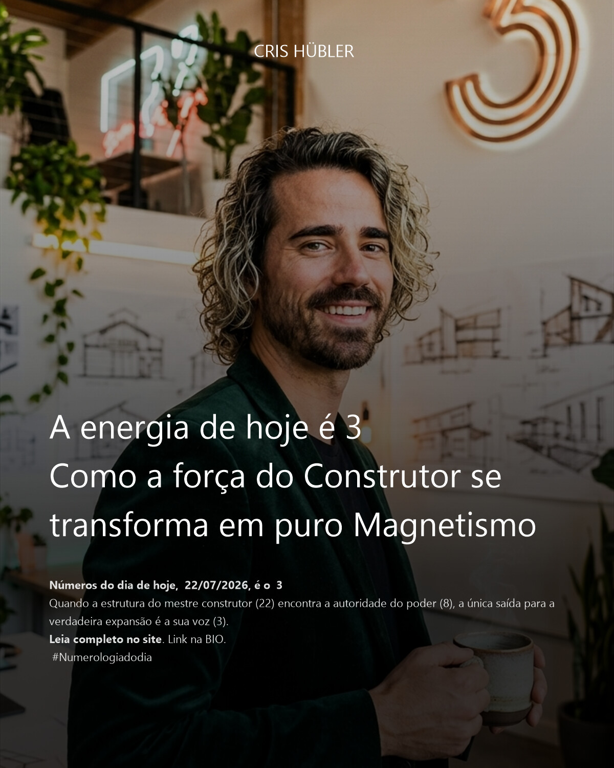 A energia de hoje é 3
Como a força do Construtor se transforma em puro Magnetismo