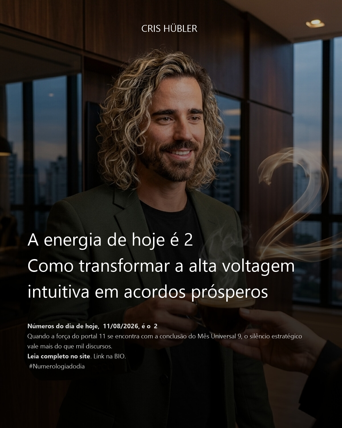 A energia de hoje é 2
Como transformar a alta voltagem intuitiva em acordos prósperos