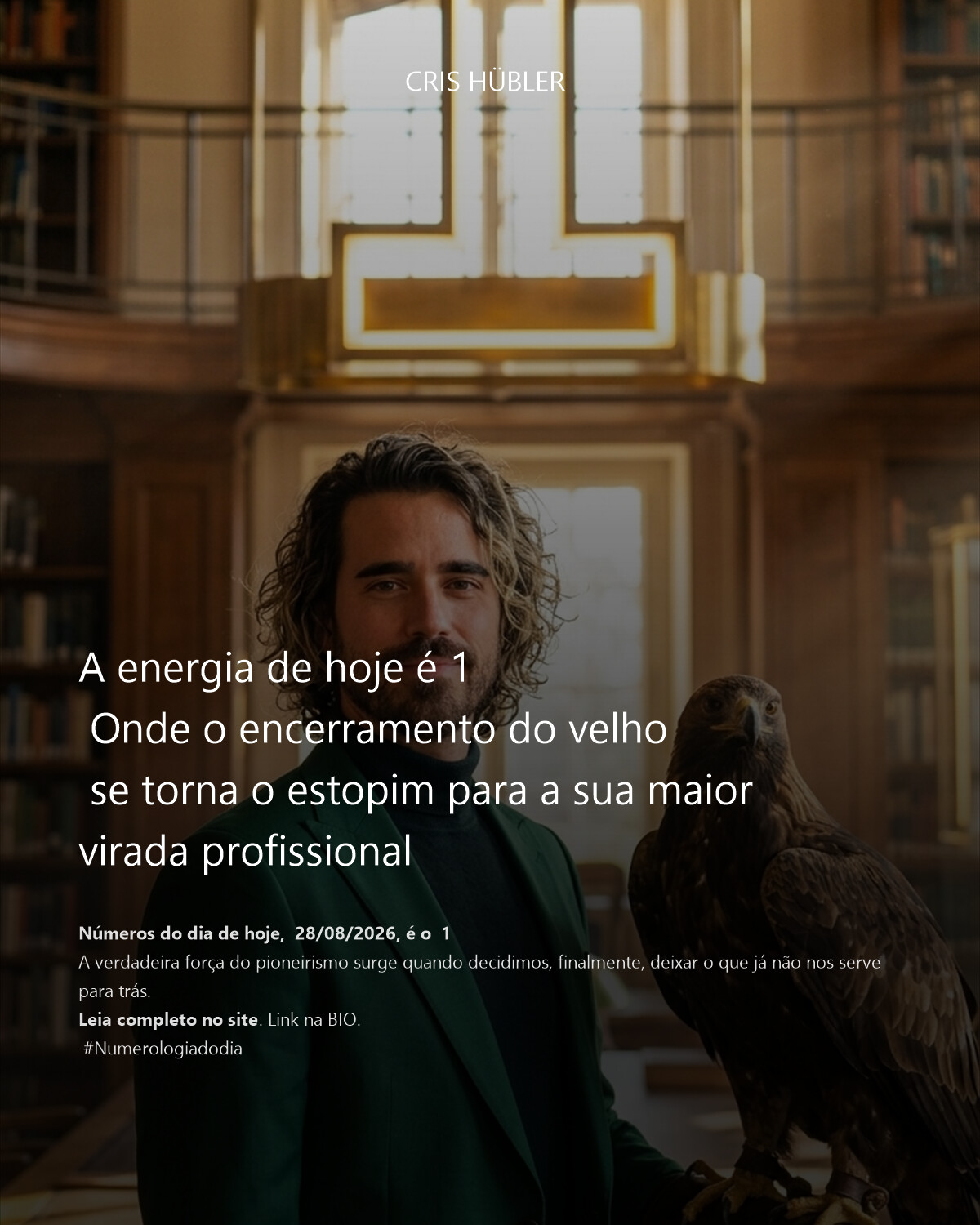 A energia de hoje é 1 
 Onde o encerramento do velho 
 se torna o estopim para a sua maior virada profissional